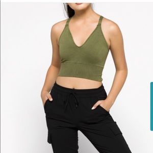 Free People Good Karma Crop